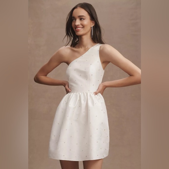 Sachin + Babi Dresses & Skirts - SACHIN + BABI Anthropologie Elliana One Shoulder Mini Dress NEW Size 6